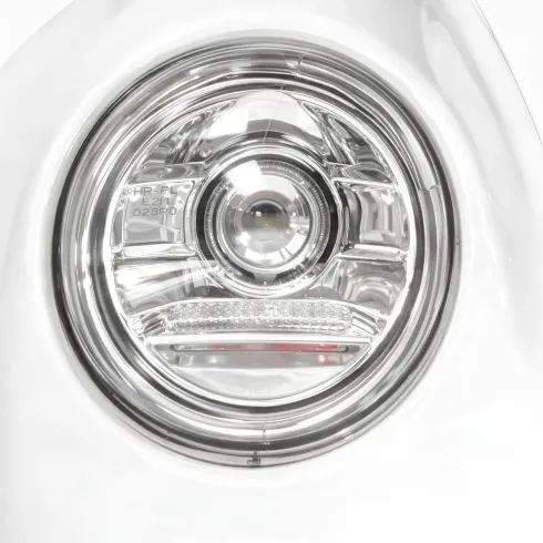 Auto Elettrica per Bambini Bianco Porsche Tuning Ruf Telecomando e LED