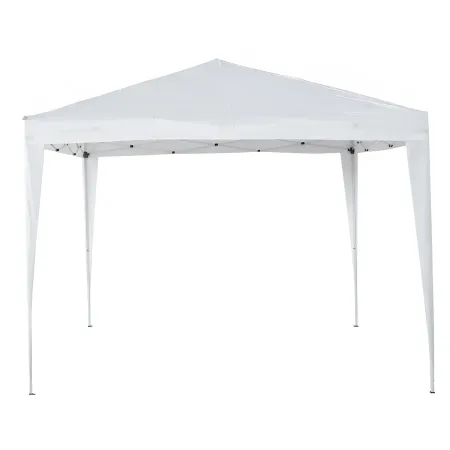Gazebo 3x2 Pieghevole Bianco da Giardino Richiudibile con Borsa