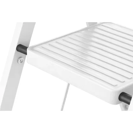 Sgabello Scala Pieghevole 3 Gradini in Acciaio Domestica Salvaspazio Scaletta | BricoShop24