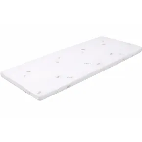 Topper Memory Foam Materasso Singolo 80x190 cm h5 Sfoderabile Aloe