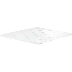 Topper Memory Foam Una Piazza e Mezza 120x190 cm h5 Sfoderabile Aloe