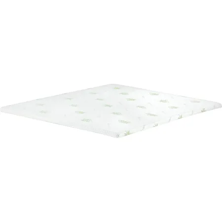 Topper Memory Foam Una Piazza e Mezza 120x195 cm h5 Sfoderabile Aloe