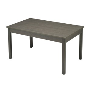 Tavolo Allungabile 120 160x80 Rovere Grafite Estensibile Rettangolare da Cucina 2