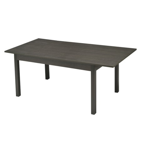 Tavolo Allungabile 120 160x80 Rovere Grafite Estensibile Rettangolare da Cucina