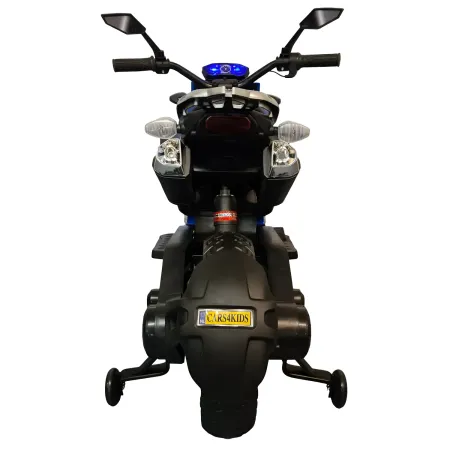 Moto Elettrica per Bambini a Batteria Moto Cross 12V Blu Metallizzato