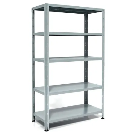 Scaffali 5 Ripiani Rinforzati 120x50 in Metallo Scaffalatura Modulare