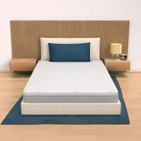 Topper Memory Foam Materasso alla Francese 140x195 h5 Sfoderabile Aloe 2