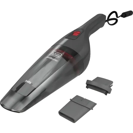 Aspiratore Portatile Auto 12V 370ml Black+Decker Cavo 5m Doppio Filtro