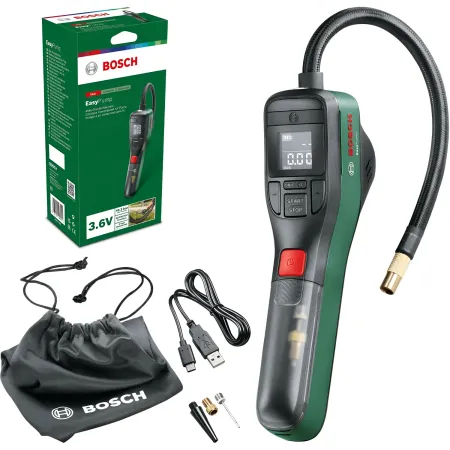 Minicompressore Bosch Portatile 3,6V Compatto Auto Bici Gonfiabili