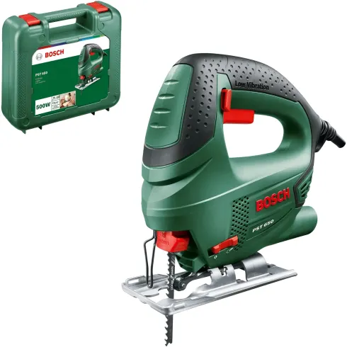Seghetto Alternativo 500W Bosch PST 650 Legno Metallo con Valigetta