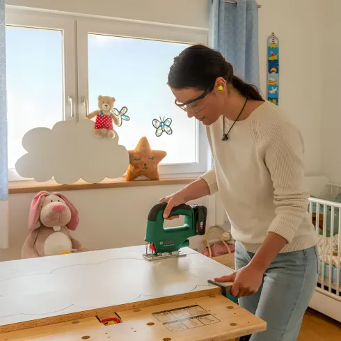 Seghetto Alternativo Bosch 18V Taglio 70 Legno Metallo Senza Batteria