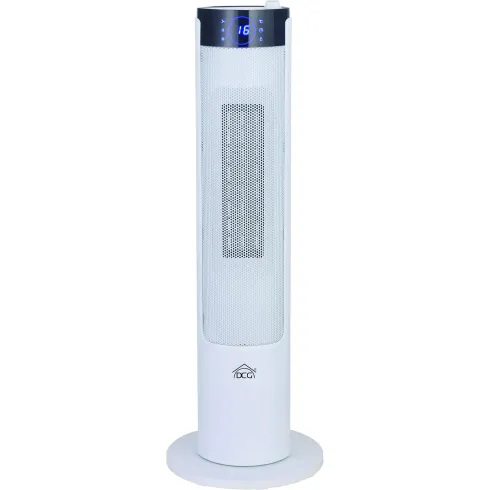 Termoventilatore DCG Ceramico Oscillante 2200W con Umidificatore Timer