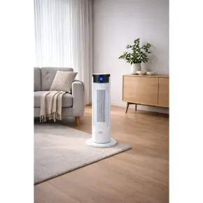 Termoventilatore DCG Ceramico Oscillante 2200W con Umidificatore Timer 2