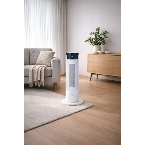 Termoventilatore DCG Ceramico Oscillante 2200W con Umidificatore Timer