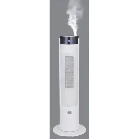 Termoventilatore DCG Ceramico Oscillante 2200W con Umidificatore Timer