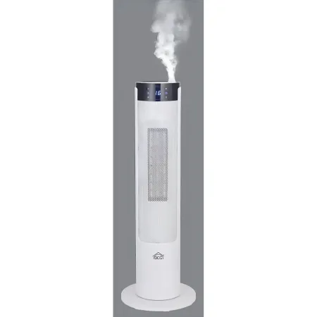 Termoventilatore DCG Ceramico Oscillante 2200W con Umidificatore Timer