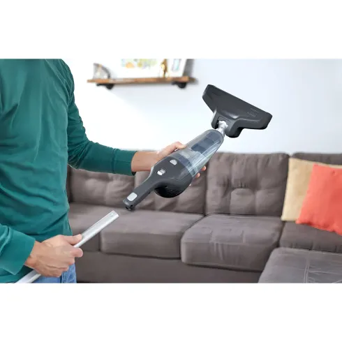 Scopa Elettrica Black+Decker 10,8V Ricaricabile 1,5 Ah 4 in 1 Portatile