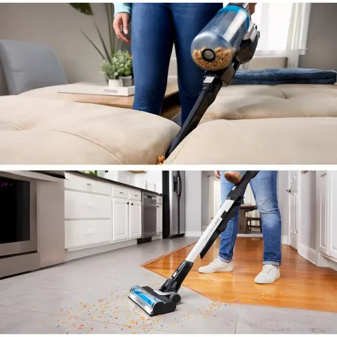 Scopa Elettrica Black+Decker 18V Ricaricabile Multiciclonica 3 Velocità