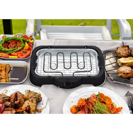 Barbecue Elettrico da Tavolo Zephit 2000 W Termostato Regolabile