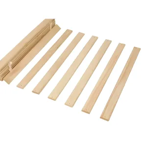Doghe in Legno Struttura Letto Singolo 90x200 90x190 Pino per Cameretta Bambini