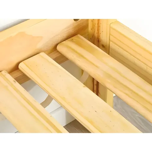 Doghe in Legno Struttura Letto Singolo 90x200 90x190 Pino per Cameretta Bambini