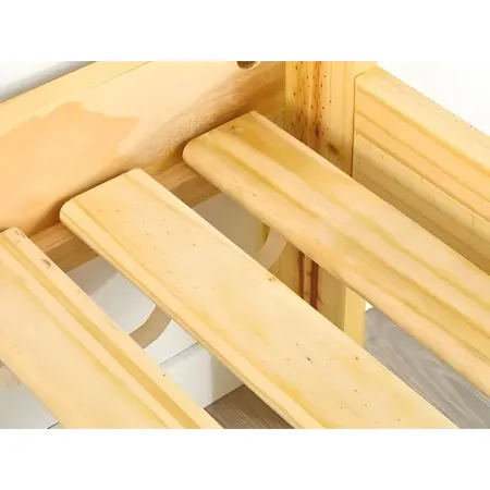 Doghe in Legno Struttura Letto Singolo 90x200 90x190 Pino per Cameretta Bambini