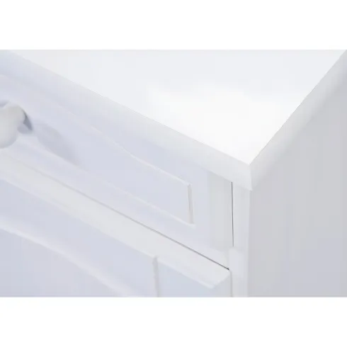 Mobile Credenza Bianco 3 Ante Cassetti Shabby Buffet Dispensa Soggiorno Cucina