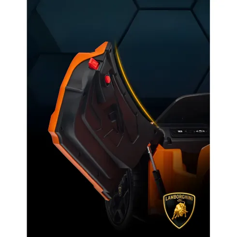 Auto Elettrica per Bambini 10,8V Lamborghini Revuelto Arancione Suoni