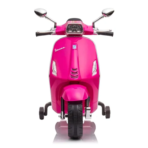 Vespa Sprint Elettrica per Bambini 12V Rosa Luci LED Moto Scooter