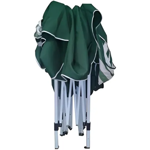 Gazebo 3x2 mt Pieghevole Verde da Giardino Richiudibile con Borsa