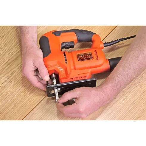 Seghetto Alternativo Black+Decker 400W Compatto Taglio Legno Metallo