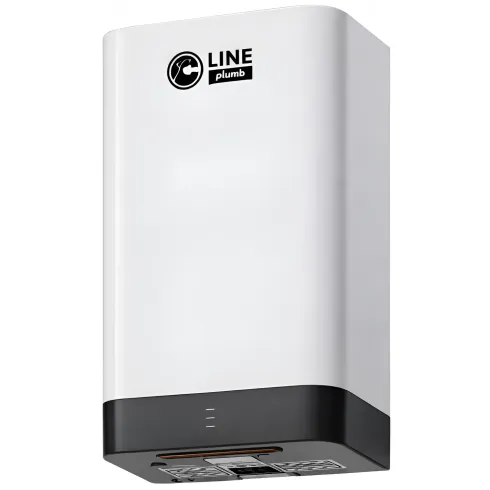 Asciugamani Elettrico Bagno a Parete ABS Bianco 400W con Sensore