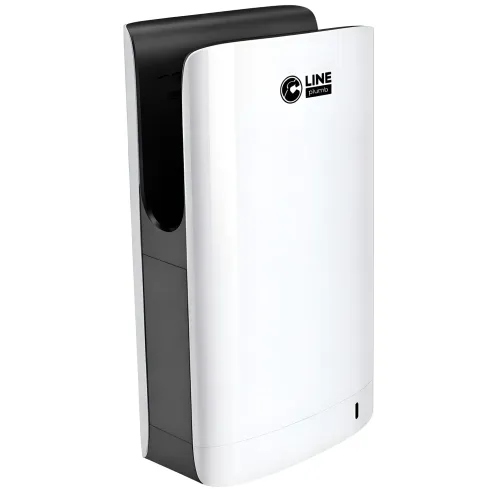 Asciugamani Automatico Bagno 750W Mini Jet Bianco Compatto da Parete