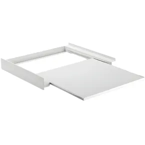 Supporto Sovrapposizione Lavatrice Asciugatrice 60x60 Ripiano Estraibile
