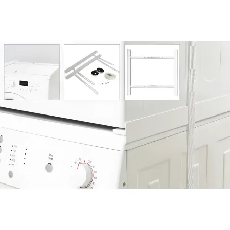 Kit Sovrapposizione Lavatrice Asciugatrice Standard Slim 55-66 cm