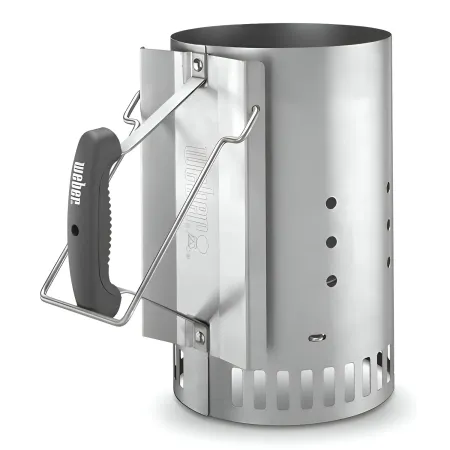 Ciminiera per Barbecue Weber Accendi Fuoco Carbonella 32x20x32 cm