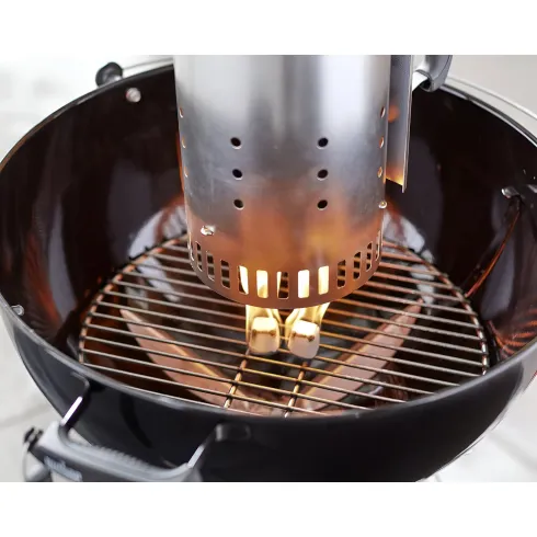 Ciminiera per Barbecue Weber Accendi Fuoco Carbonella 32x20x32 cm