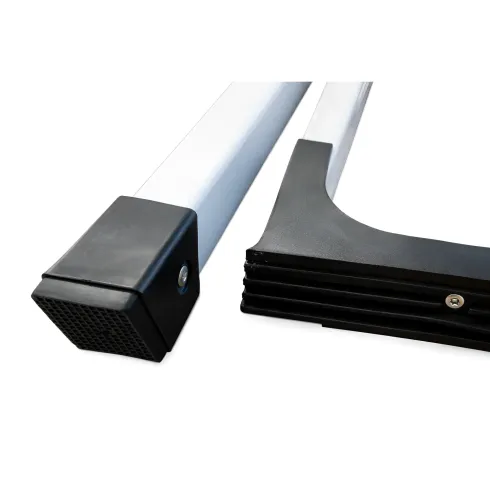 Sgabello Scaletta Pieghevole Acciaio 4 Gradini Antiscivolo Nero 150 kg
