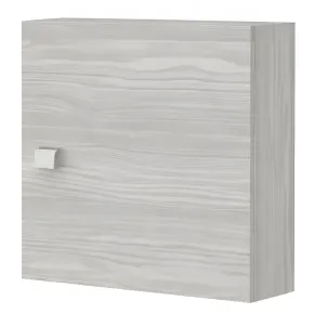Pensile Bagno Sospeso Cubo 45x45 Rovere Grigio Reversibile Salvaspazio