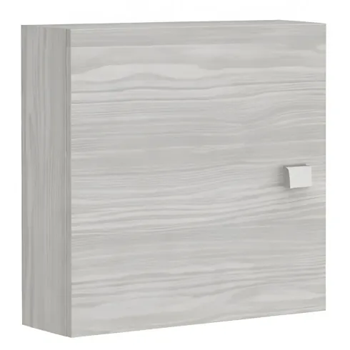 Pensile Bagno Sospeso Cubo 45x45 Rovere Grigio Reversibile Salvaspazio