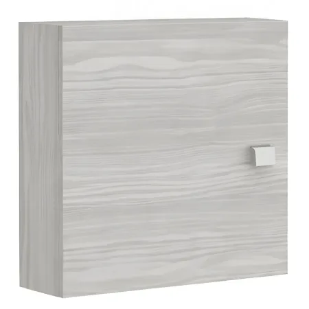 Pensile Bagno Sospeso Cubo 45x45 Rovere Grigio Reversibile Salvaspazio