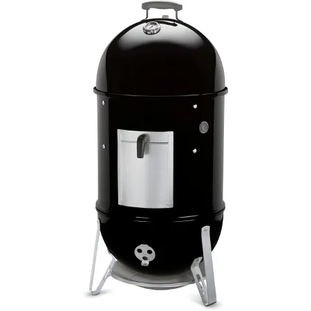 Barbecue Affumicatore a Carbone da Giardino 50x50x106 cm