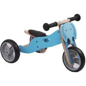 Minibike 2 in 1 Elefante Legno per Bambini 18–36 Mesi Bici Equilibrio