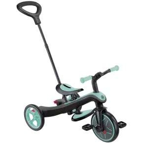 Triciclo Evolutivo 4 in 1 Maniglione Regolabile Balance Bike Verde Menta 2