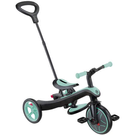 Triciclo Evolutivo 4 in 1 Maniglione Regolabile Balance Bike Verde Menta