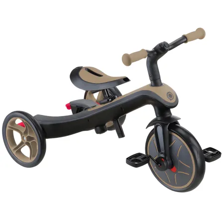 Triciclo Evolutivo 4 in 1 Maniglione Regolabile Balance Bike Beige