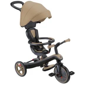 Triciclo Evolutivo 4 in 1 Maniglione Regolabile Balance Bike Beige