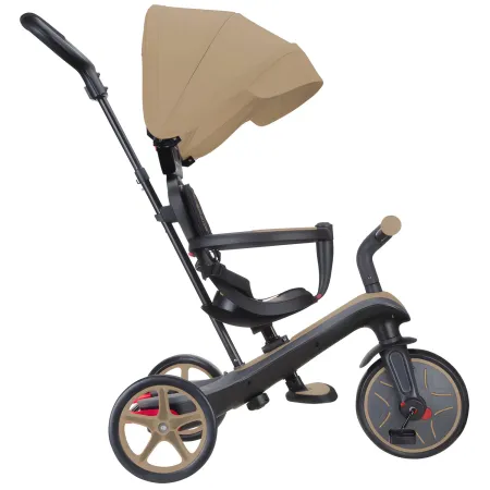 Triciclo Evolutivo 4 in 1 Maniglione Regolabile Balance Bike Beige