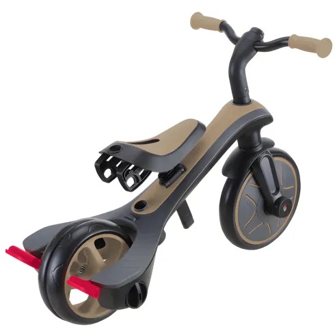 Triciclo Evolutivo 4 in 1 Maniglione Regolabile Balance Bike Beige