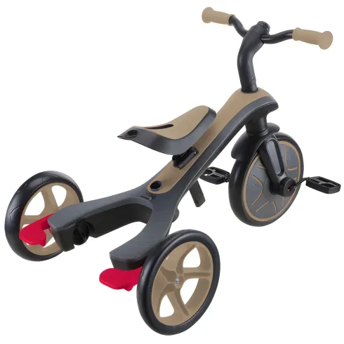 Triciclo Evolutivo 4 in 1 Maniglione Regolabile Balance Bike Beige